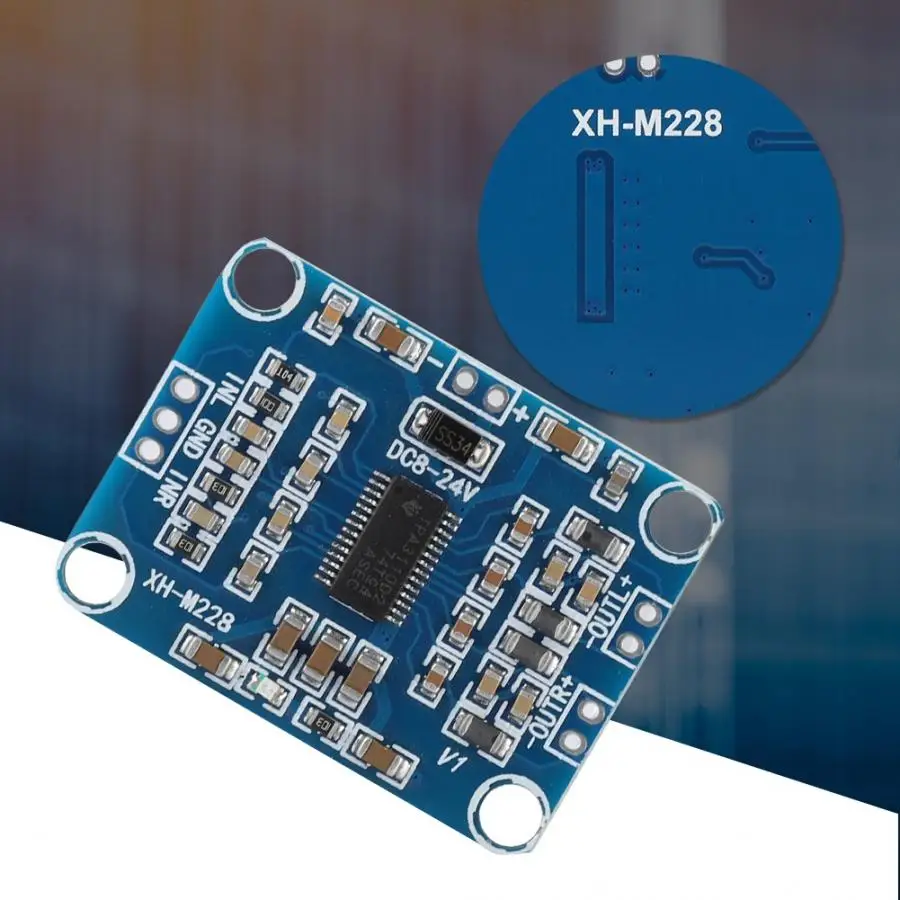 Цифровой аудио стерео усилитель TPA3110 2X15W Модульная плата мини