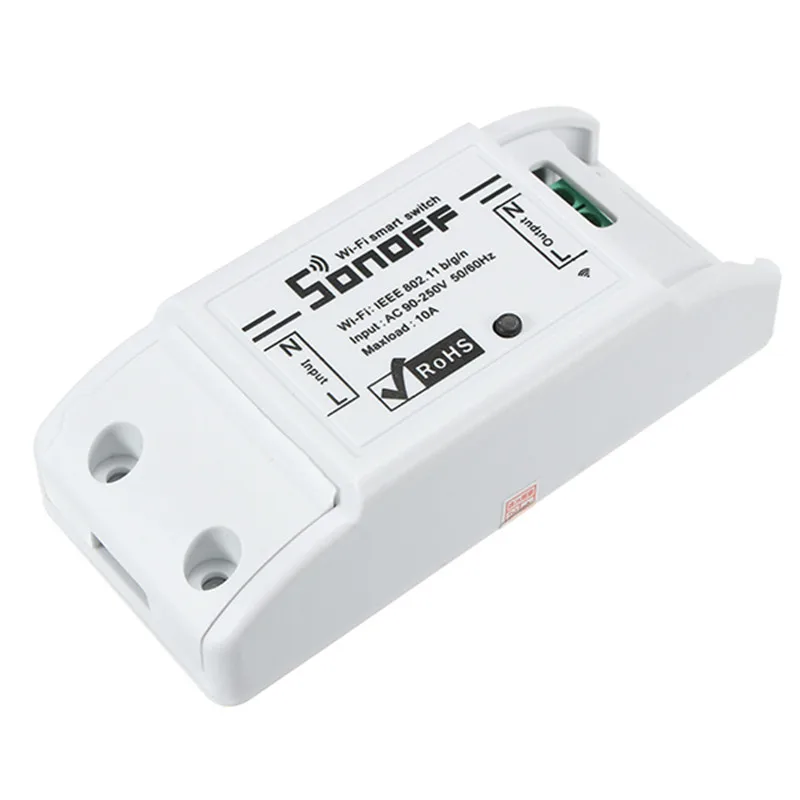 SONOFF основной Wi Fi переключатель 10A DIY беспроводной пульт дистанционного