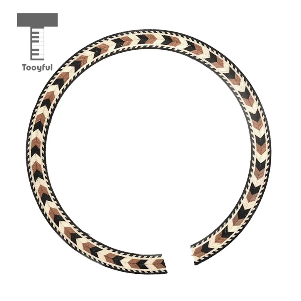Звуковая наклейка Tooyful Wood Soundhole Rosette со звуковым отверстием для акустических и