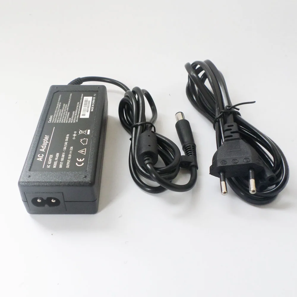 Адаптер переменного тока 65 Вт для HP nc2400 nc4400 nc6400 nc6320 6510b 6515b 463958-001 463552-002 609939-001, зарядное устройство для ноутбука, вилка 65 Вт, Новинка