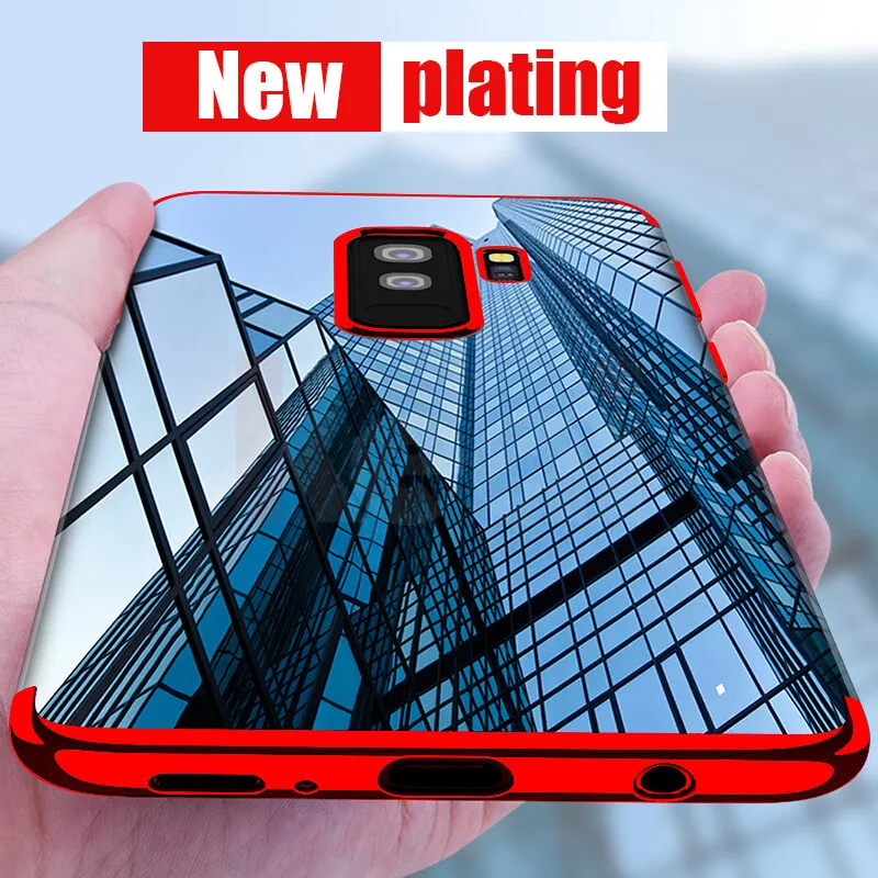 Soft Silicone Plating Case For Samsung Galaxy A5 A7 J5 J7 2017 2016 Transparent Back Cover S8 S9 A6 A8 Plus 2018 Capa | Мобильные