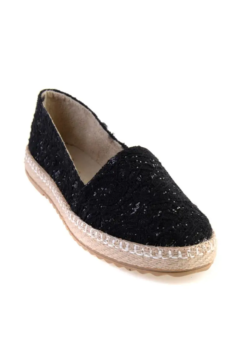 Бемби черный женский Espadril F0365242453 | Обувь
