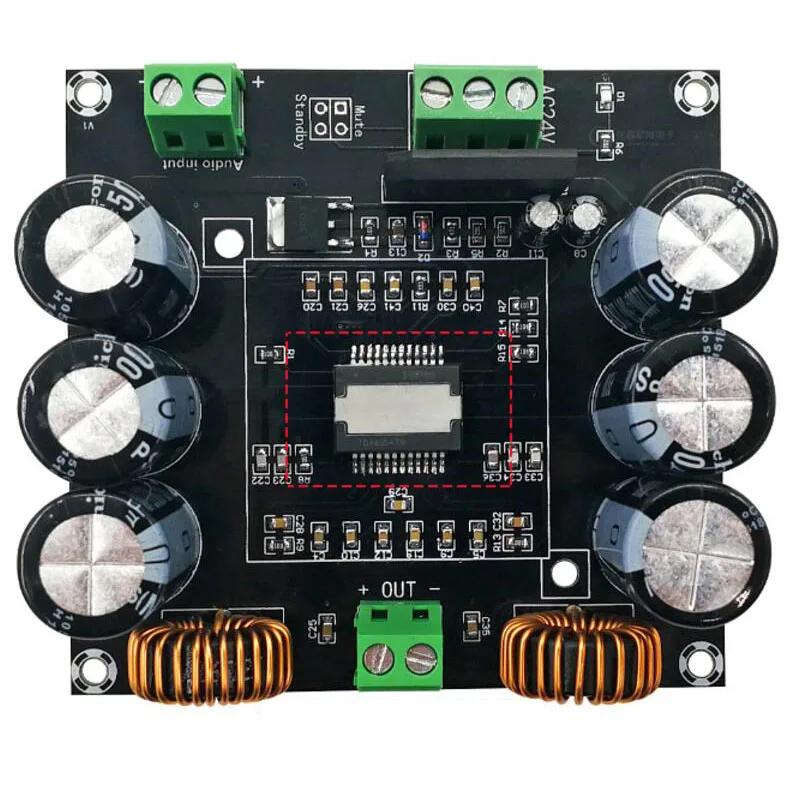 XH M253 TDA8954TH Core BTL Mode HIFI Class 420W высокомощный моно цифровой усилитель|Усилители