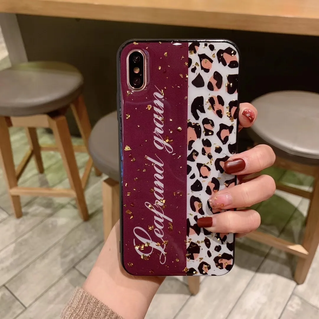 Модный чехол с леопардовым принтом 6 6s 6plus Силиконовый ТПУ для телефона iphone 7 Чехол