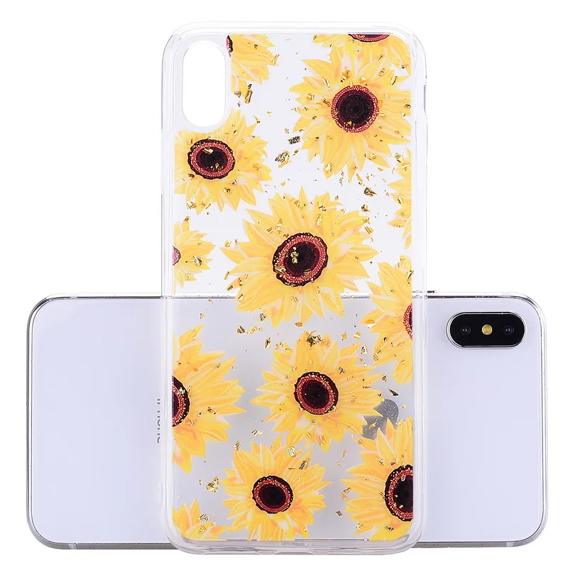 MOESOE кружева цветок животных Прозрачный чехол для iPhone 6 S 7 8 Plus Мягкий кремниевый