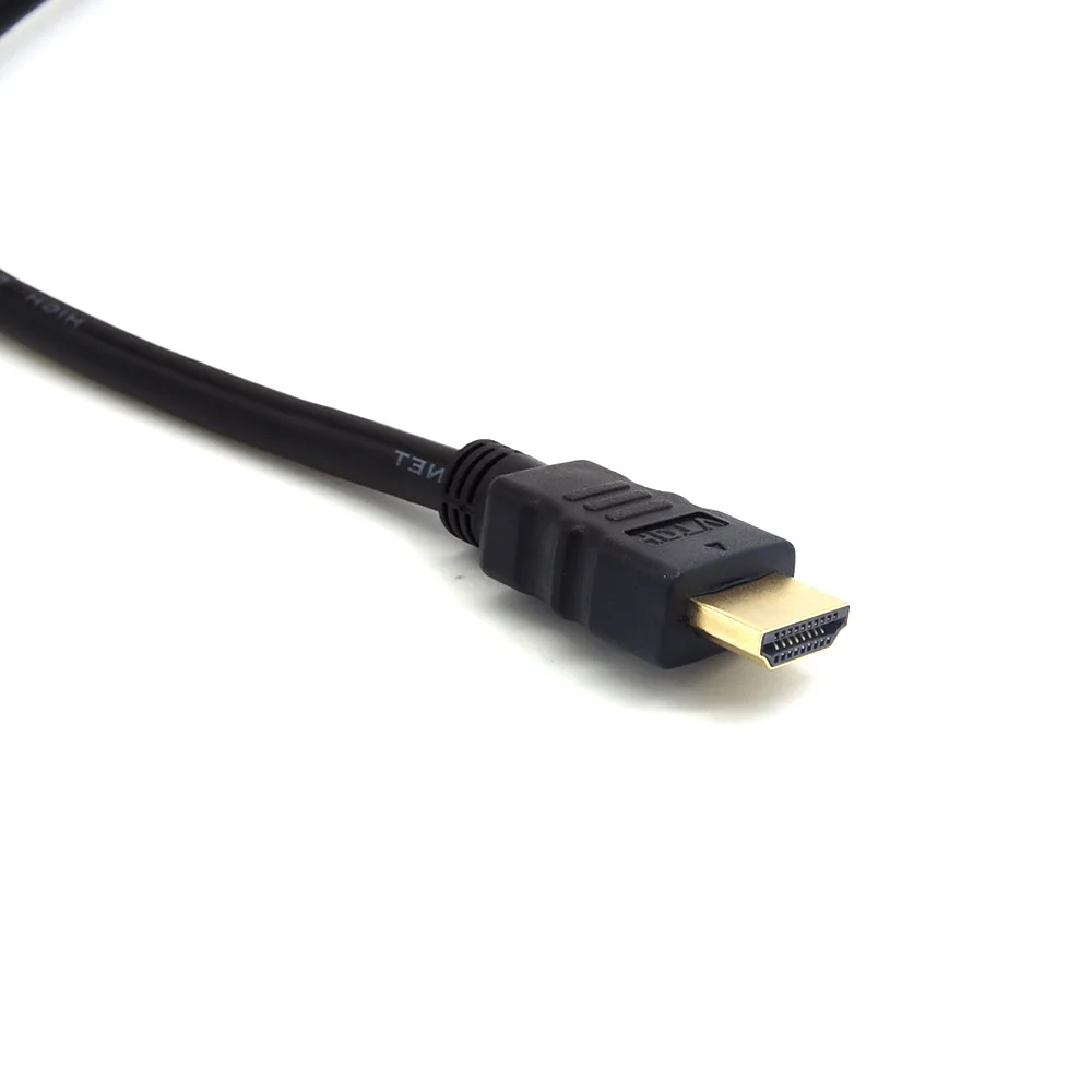 Новое поступление кабель разветвитель HDMI 1 штекер Двойной 2 гнездовой Y адаптер в