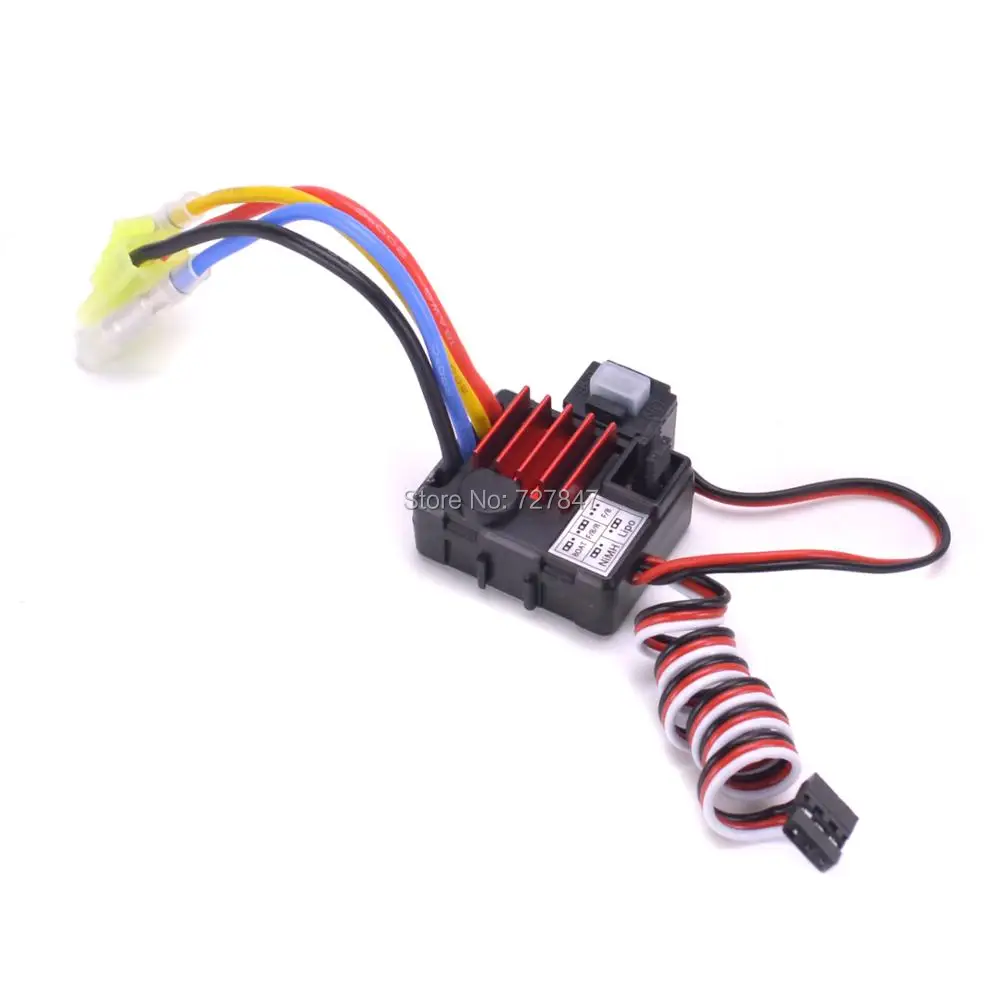 Водонепроницаемый контроллер скорости Turbo Racing 25A TB-60025 ESC Brushed 1A / 6V BEC для 1:18 1/18 RC Car