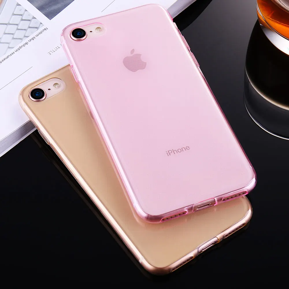 KISSCASE Прозрачный ультра тонкий чехол для iPhone 5C 5 5S SE телефона прозрачный мягкий TPU