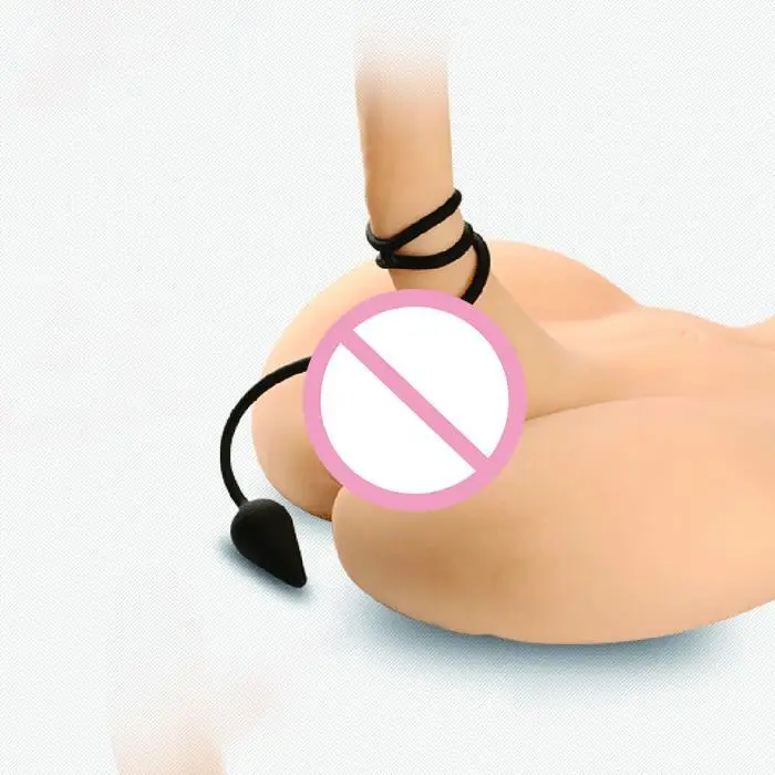 Силиконовый анальный массажер простаты G Spot Анальные Секс игрушки кольцо для