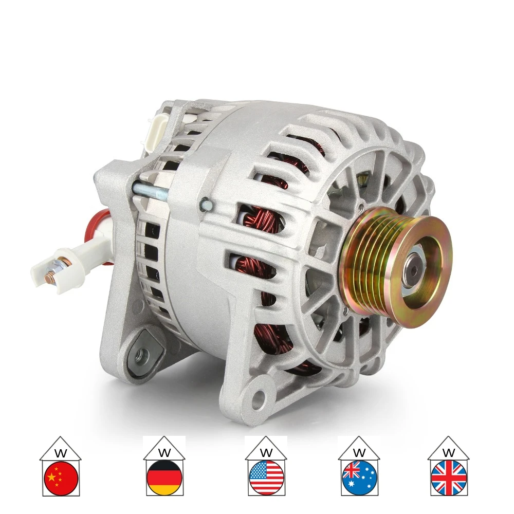 Авто новые генераторы 110Amp 14 в для Ford Focus 2000 2001 2002 2003 2004 2.0L гарантия|Альтернаторы и