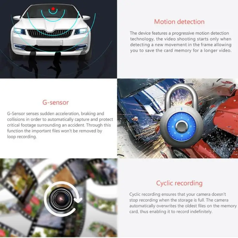 Автомобильный видеорегистратор HD 720P Android GPS навигатор|Видеорегистраторы| |