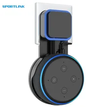Для Amazon Alexa Echo Dot 3-го поколения розетка настенное крепление вешалка держатель стенд Экономия пространства кронштейн ассистенты аксессуары