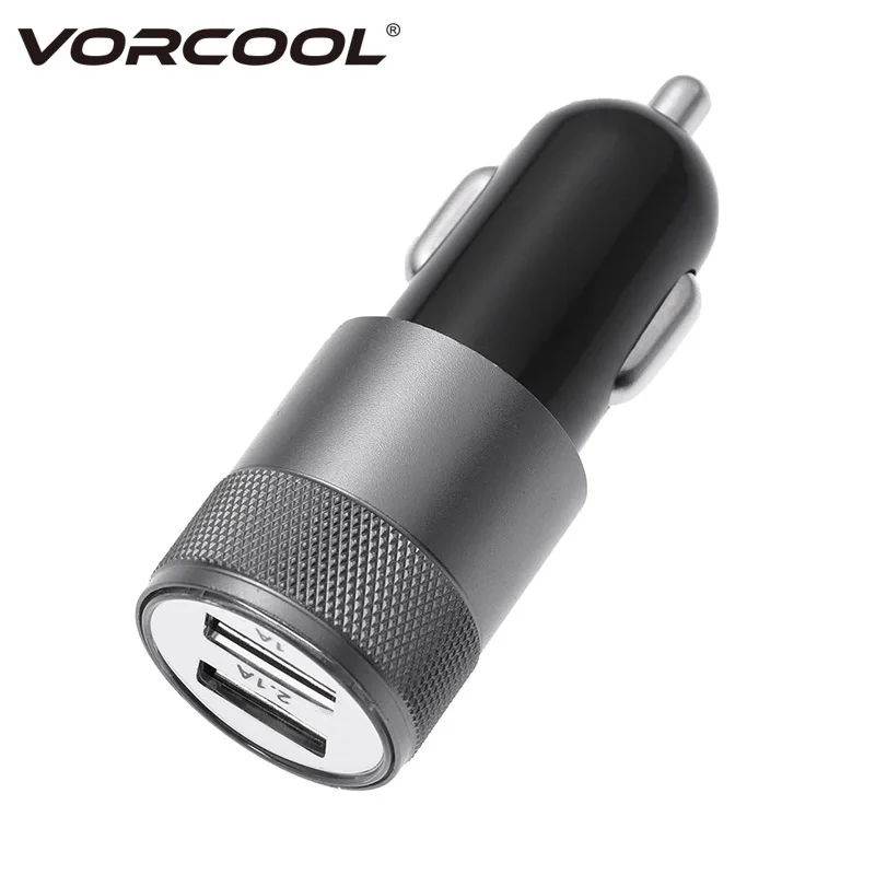2.1A 1A автомобильное зарядное устройство 2 двойных USB портов Cargador Автомобильное