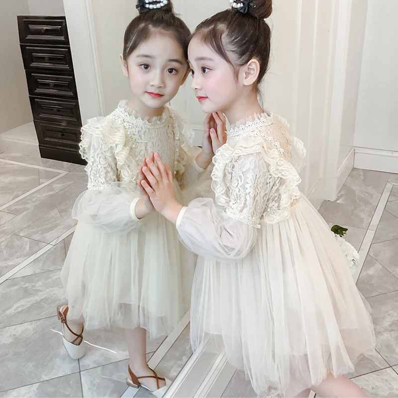 2019 Kids Baby Girls Floral Tutu Dress Party Wedding Dresses Princess Tulle Long Maxi Summer Children Girl Clothing | Детская одежда и