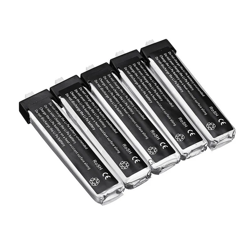 5 шт. URUAV 3 7 в 250 мАч 30C/60C Lipo батарея PH1.25 для лезвия QX CPX крошечный вуп TINY6 6X RC FPV