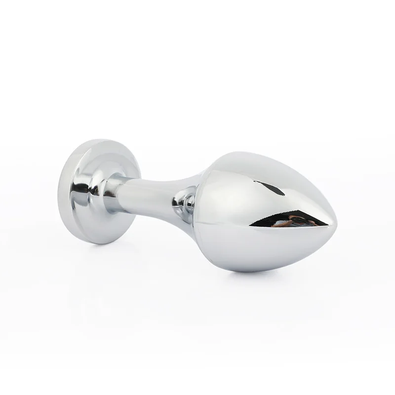 Sex Toys Metal Anal Beads Crystal Jewelry Butt Plug Prostate Open Stimulator Dildo Stainless Steel For Woman Couples | Красота и