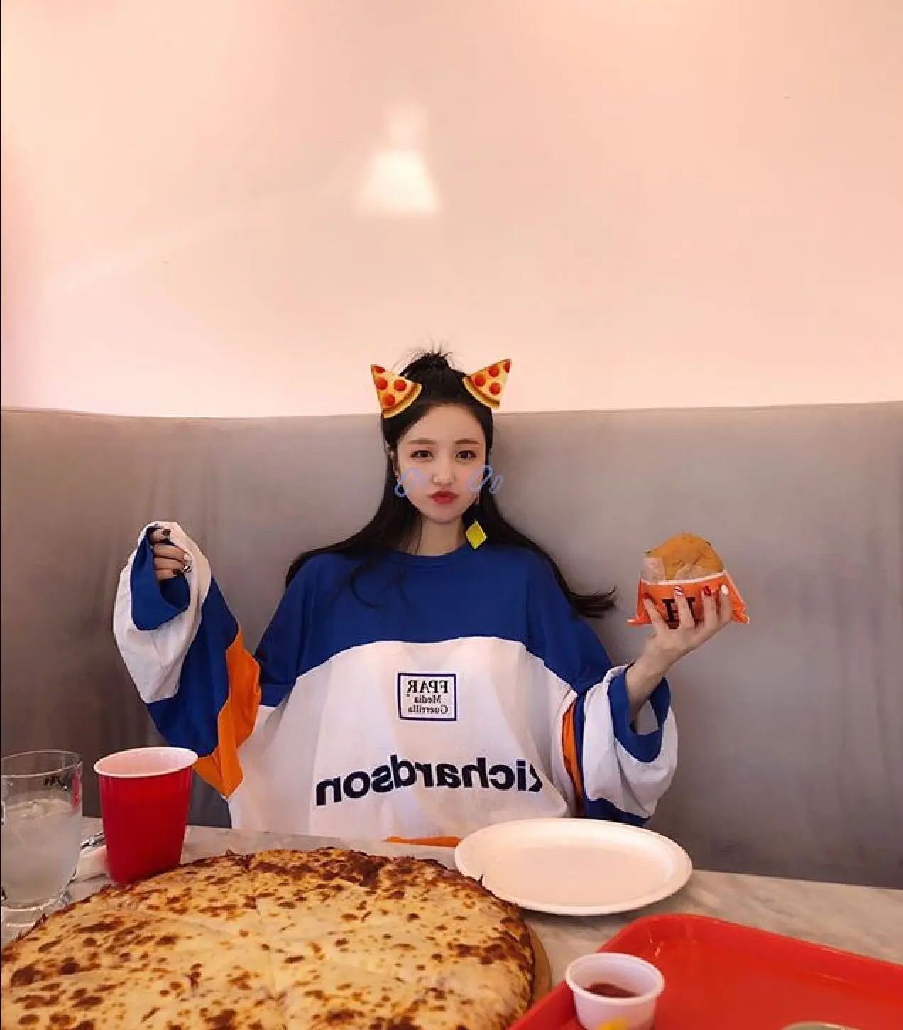 Новинка Осенняя женская одежда ulzzang корейский хипстер harajuku с буквенным принтом