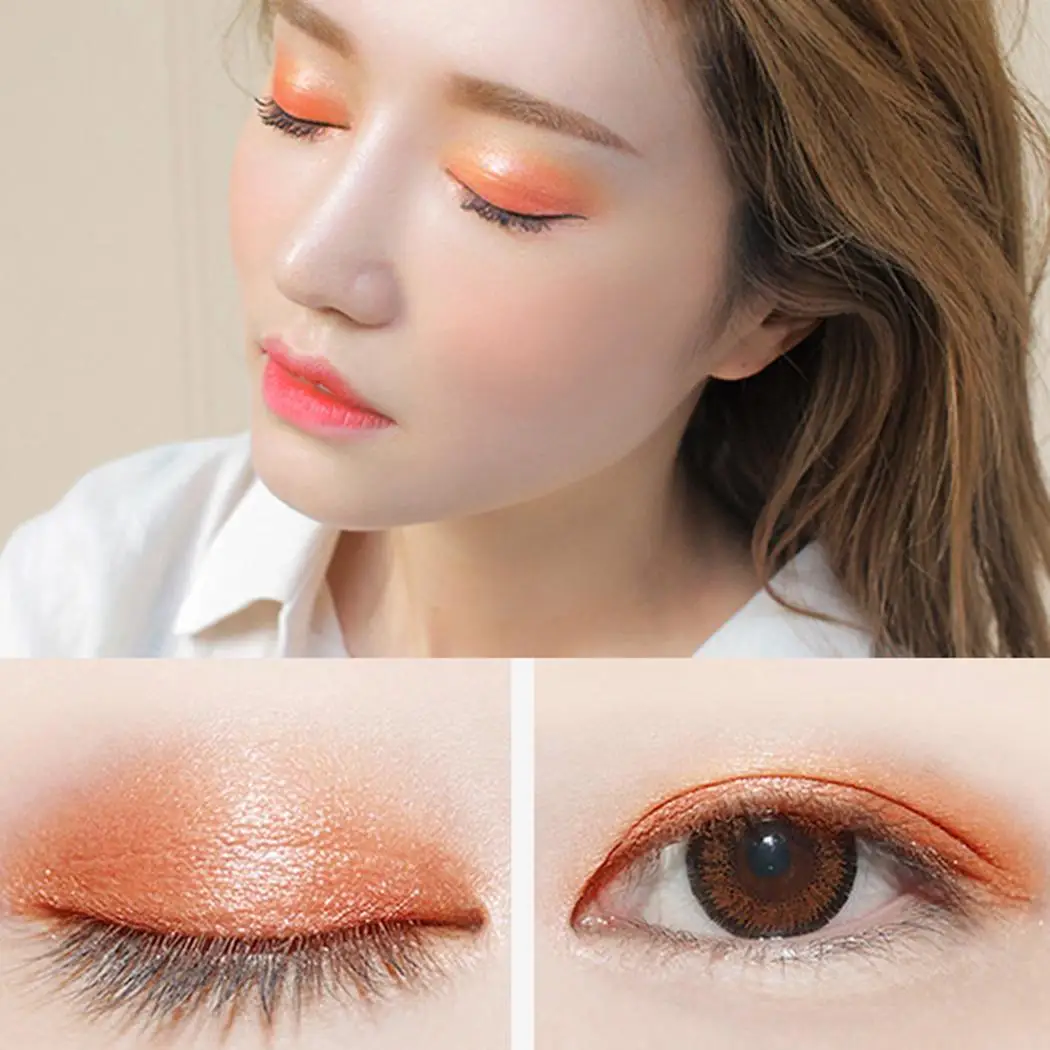 10 цветов Палитра теней для век Shimmer Matte Eyeshadow Natural Makeup Cosmetic effect natural и shiny finish.