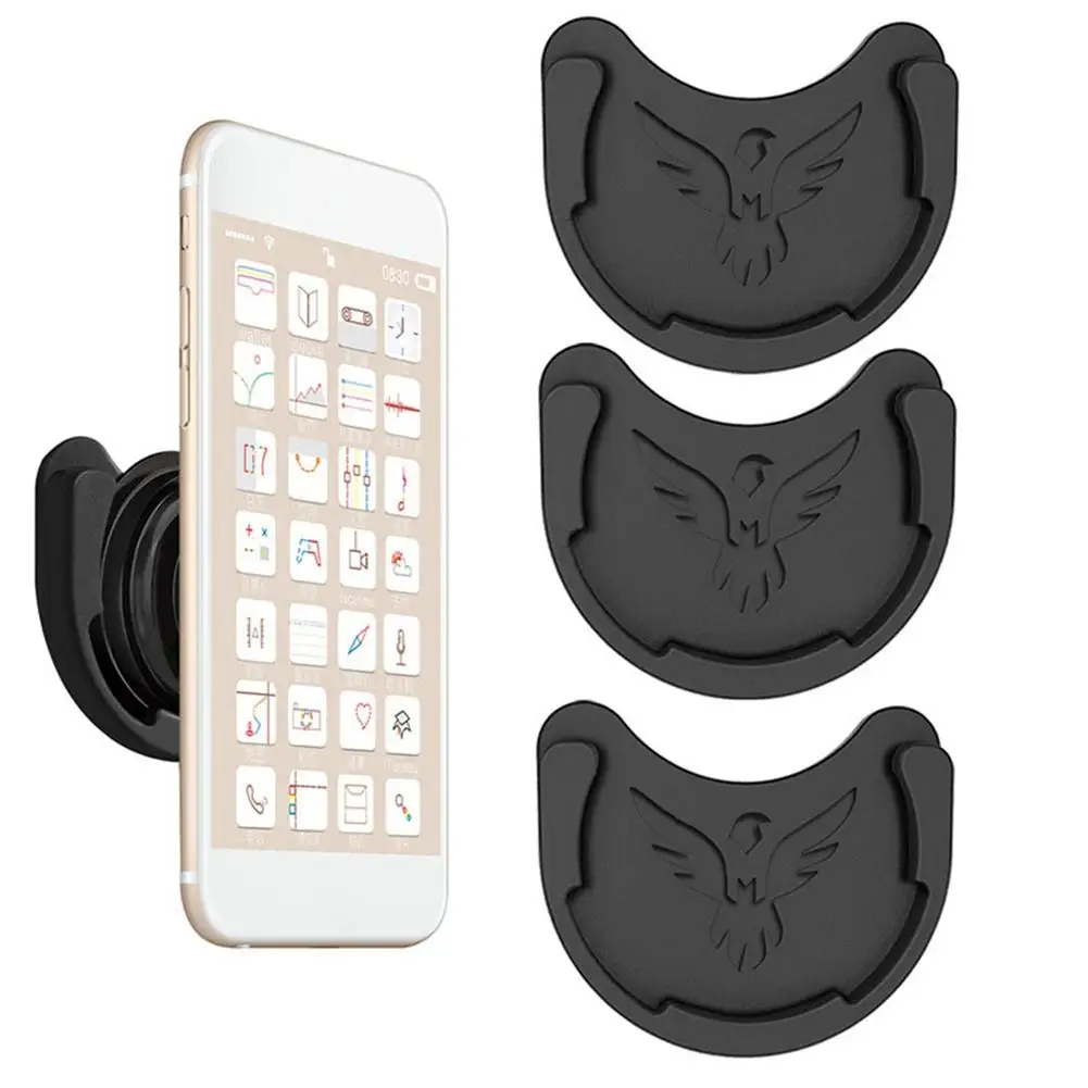 3 шт. силиконовый Автомобильный держатель для телефона захвата подставка самая