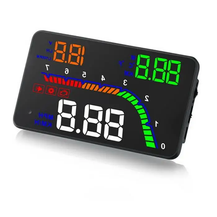 T100 4 дюйма OBD HUD Автомобильный дисплей лобовое стекло проектор бортовой компьютер