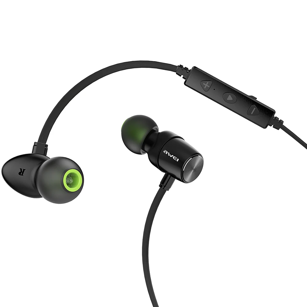 Awei WT30 магнитные спортивные Bluetooth наушники | Электроника