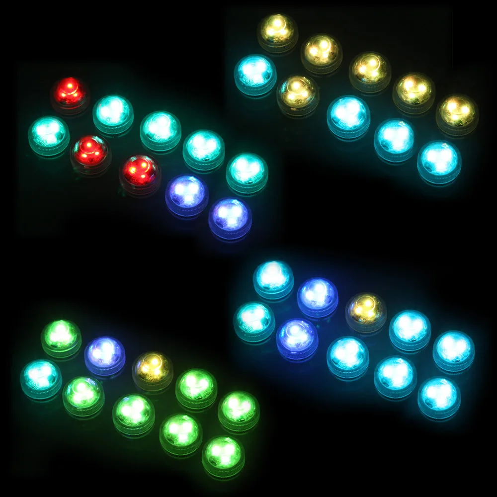 Шт. 10 шт. пульт дистанционного управления водостойкий RGB светодио дный