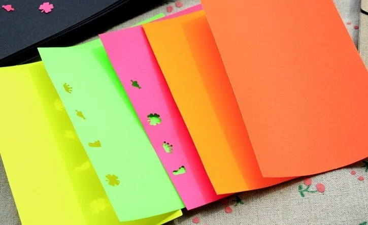 5pcs Handmade Sticker Kids Educational Material DIY Album Scrapbook Card Embossed Paper for Scrapbooking Punches | Дом и сад