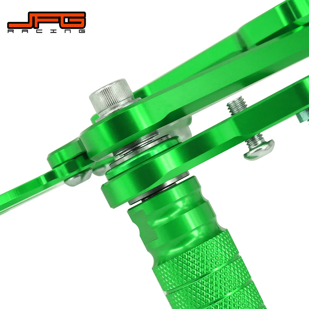 Алюминиевые CNC Регулируемые подножки для мотоциклов педалей заднего хода KAWASAKI