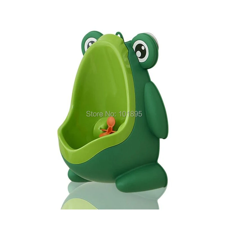 

Настенный писсуар с рисунком лягушки