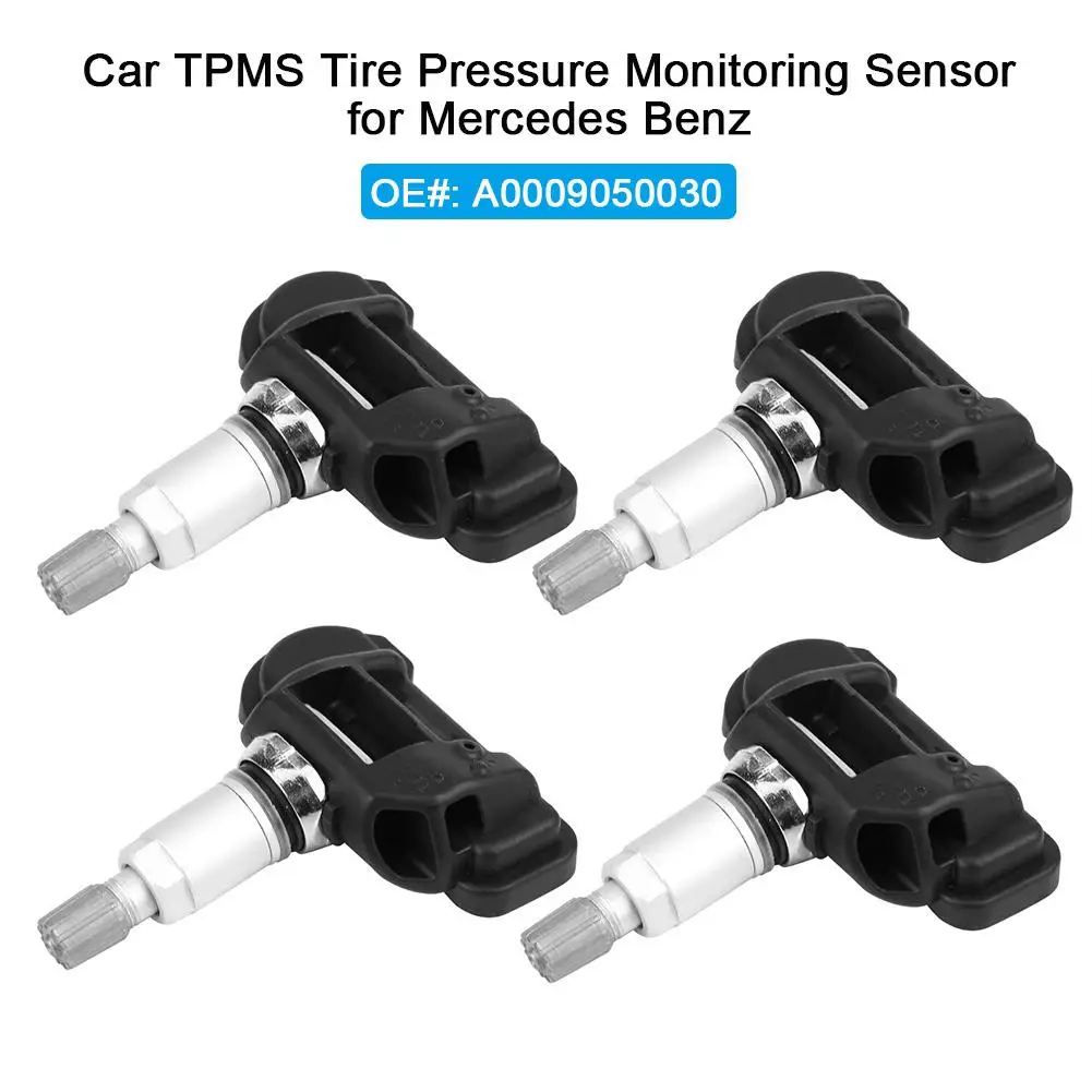 4 шт. автомобильный TPMS датчик контроля давления в шинах для Mercedes Benz A0009050030 система