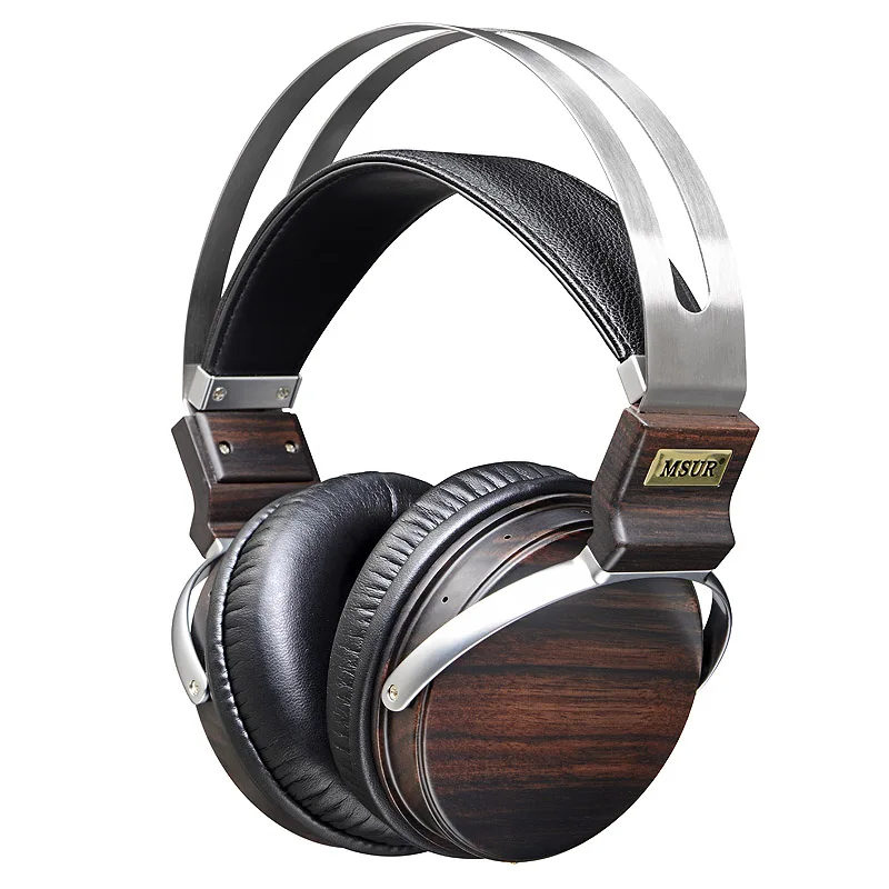Наушники MSUR N650 с динамическим монитором деревянные металлические Hi Fi