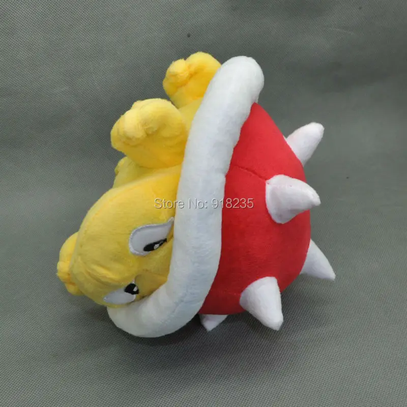 Spiny Koopa черепаха 7 5 "Супер Братья Марио плюшевые куклы мягкие игрушки в