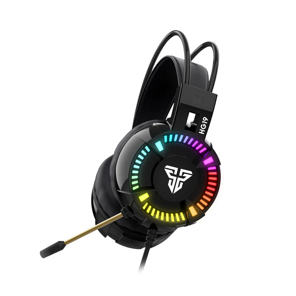 Игровая гарнитура FANTECH HG19 Pro проводная 3 5 мм игровая Rgb|Наушники и гарнитуры| |