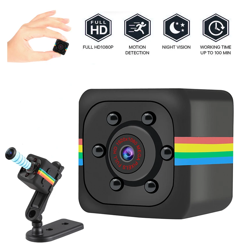 Супер Мини Камера Полный HD 1080P Сенсор Портативный Домашний Камкордер Внешний Маленький камера Ночное видение Обнаружение движения Скрытая.