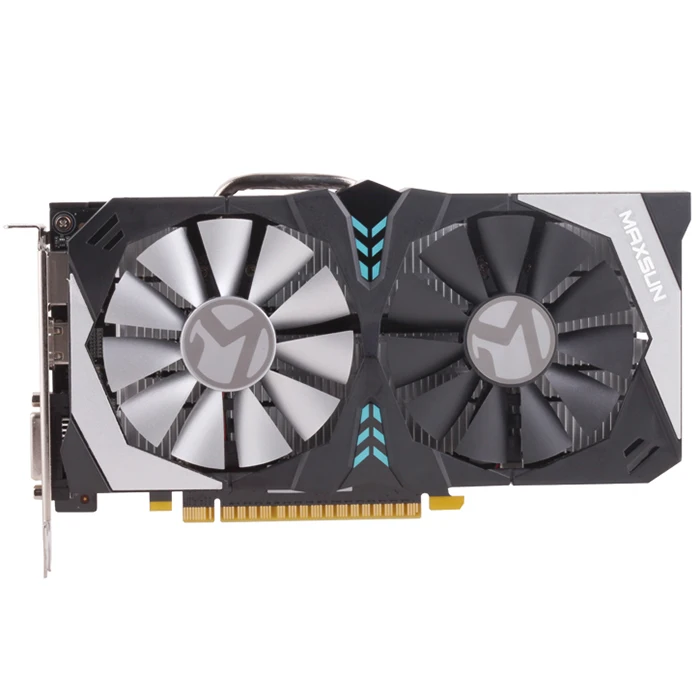 MAXSUN GTX 1050Ti Терминатор M.4 4 Гб Видео Графическая карта для игр GDDR5 128Bit Поддержка HDMI