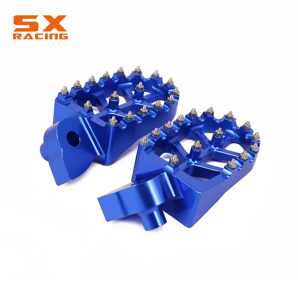 Motorcycle Aluminum Foot Pegs Footpeg Pedals FootRest For YAMAHA YZ85 YZ125 YZ250 YZF WRF 250 426 450 YZ 125X 250F 250FX 450FX | Автомобили