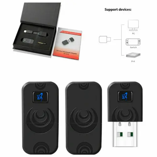 Беспроводной Bluetooth адаптер Аудио гарнитура наушники передатчик USB ключ приемник