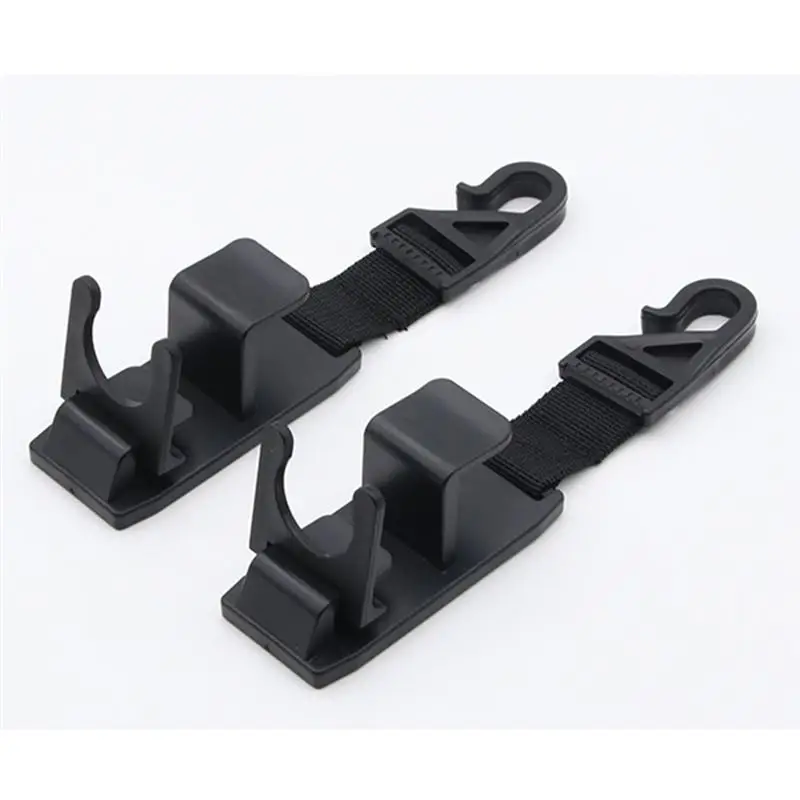 4pcs Car Hook Holder Auto Seat Headrest Concealed Super Load Bearing Household Hooks Multi-Function Storage (Black) | Автомобили и