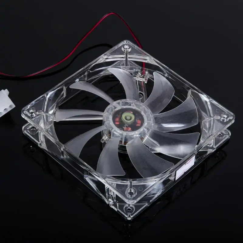 4 Светодиодный светильник Quad PC компьютерный прозрачный чехол охлаждающий