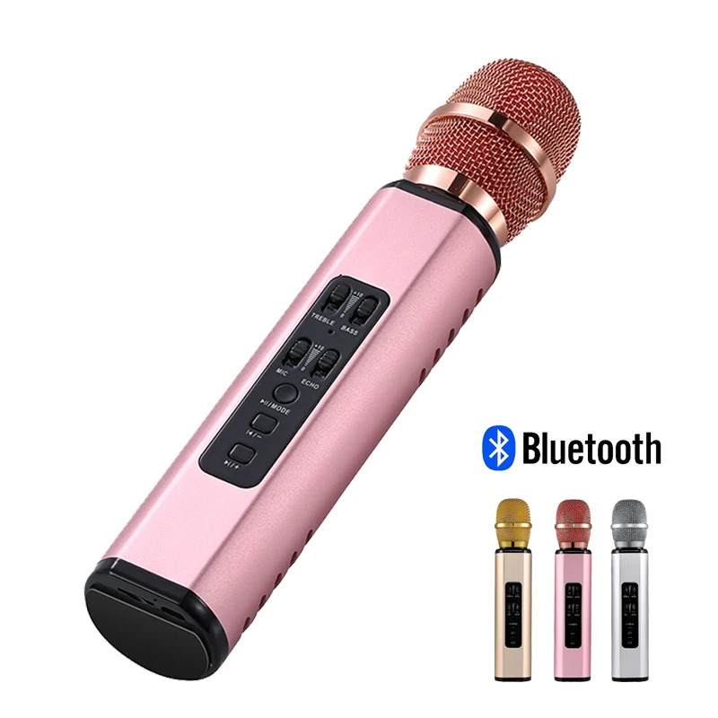 Профессиональный bluetooth беспроводной микрофон для телефона караоке конференции