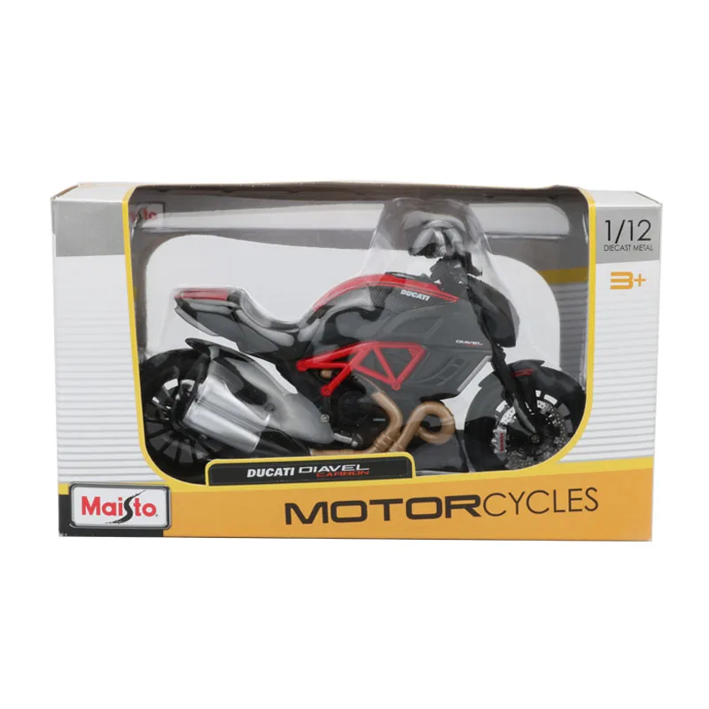 

Maisto 1:12 Alloy Motorcycle Model Toy Motorbike Diavel Carbon Motor Bicycle Car Models Decoration Children's Toys For Boys Gift