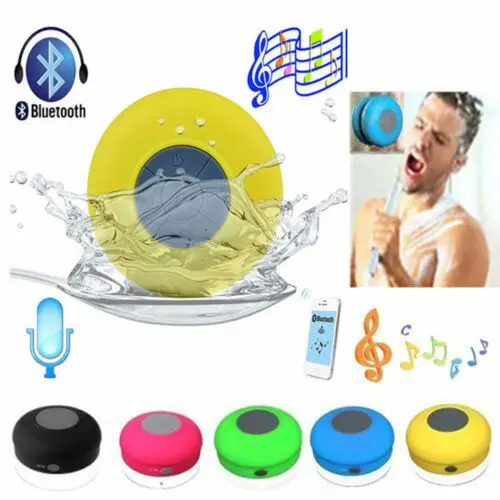 Водонепроницаемая беспроводная Bluetooth колонка громкая связь встроенный микрофон