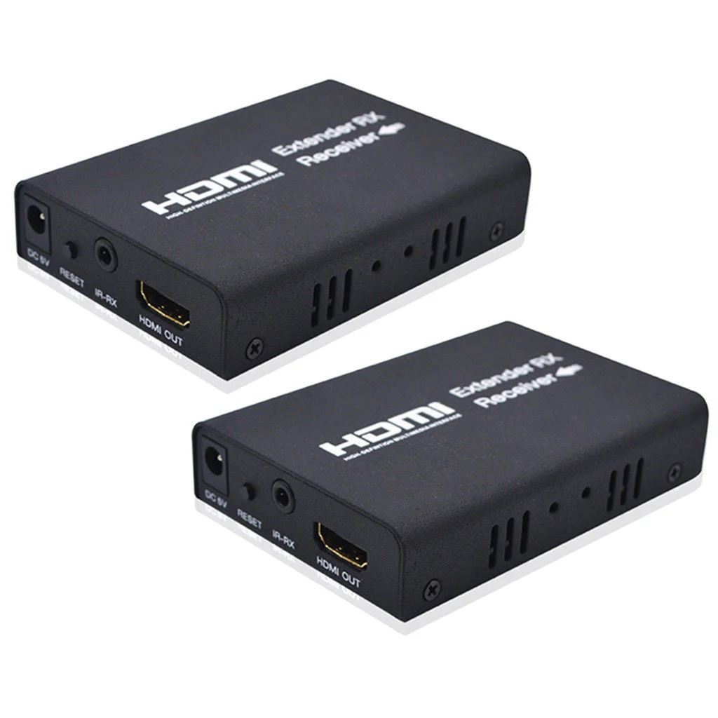 Топ предложения HDMI удлинитель через один Cat5e/6 UTP Ethernet кабель до 100 м для 1080p| |