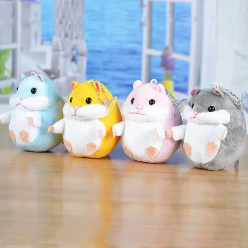 Милый мультфильм Плюшевый висячий орнамент маленький Kawaii хомяк животные игрушки