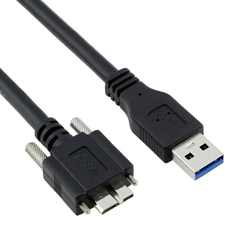 5 м USB 3 0 кабель типа A папа к Micro B Мужской с креплением панель Винты для жесткого