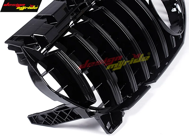 Для Mercedes CLA W117 C117 X117 Спортивная передняя решетка гриля грили ABS Black CLA200 CLA180 CLA250