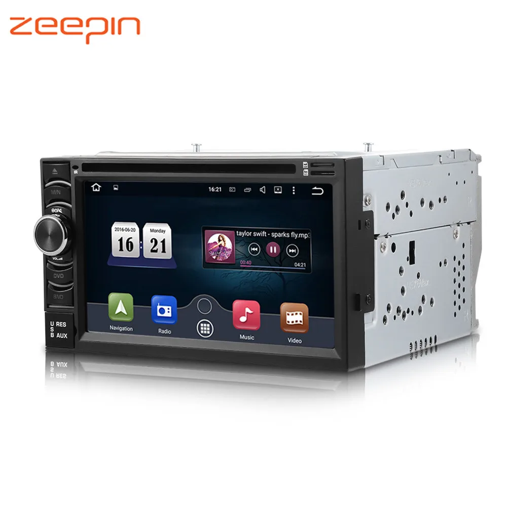 Zeepin г 6116 DVD плеер автомобиля универсальный 2 Din MP5 дюймов сенсорный экран Wince 6 0