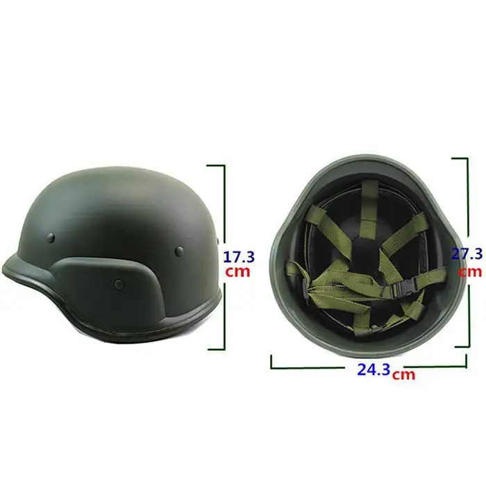 Outdoor Sports M88 ABS plastic camouflage helmet tactics CS US military field army combat motos motorcycle helmets One size~ | Спорт и