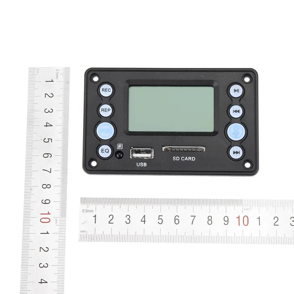 LEORY CY68 5 в 12 В MP3 WAV WMA APE bluetooth 4 2 аудио декодер с рекордером двухканальный радио