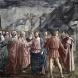Tribute Money 1426 27 Masaccio (1401 1428 Italian) Часовня Фреско капелла бранкачи Санта Мария дель